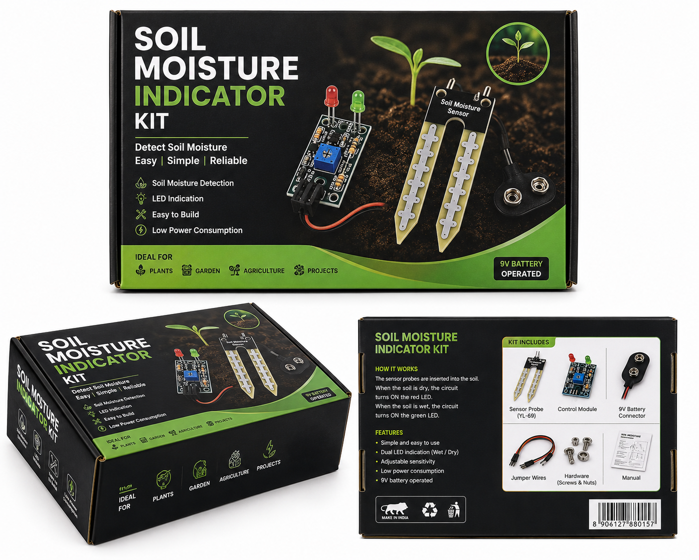 Soil Moisture Indicator Kit