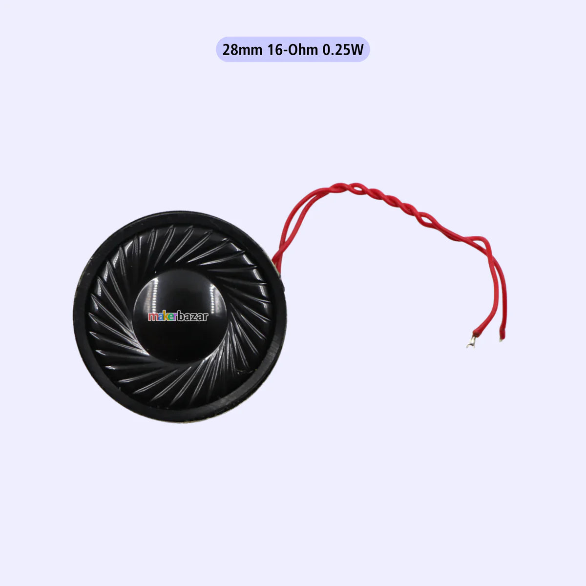 16 Ohm 0.25W Mini Speaker