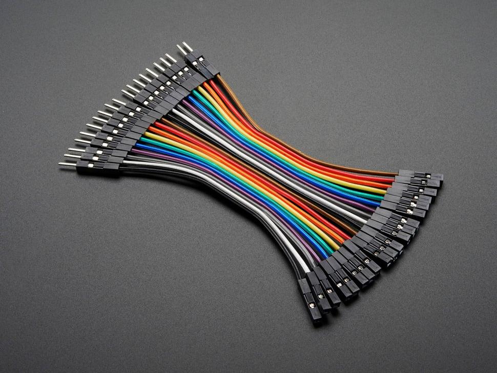 Male to Female Jumper Wires 20cm length 1 PIECE