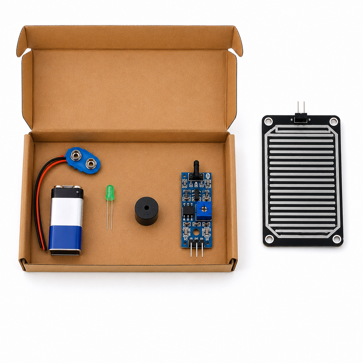 Rain Detector Alarm Kit