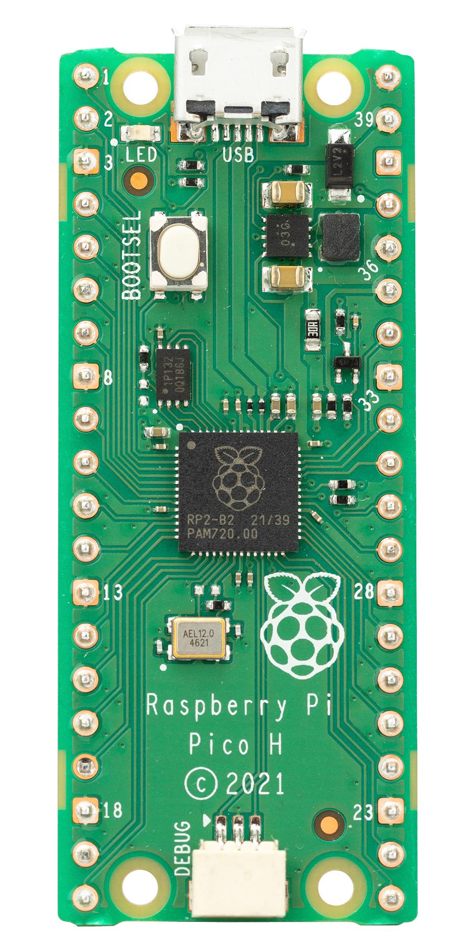 PicoPi Learning Board (Raspberry Pi Pico H)