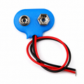 9V battery snap on clip connector Holder 10CM Lead