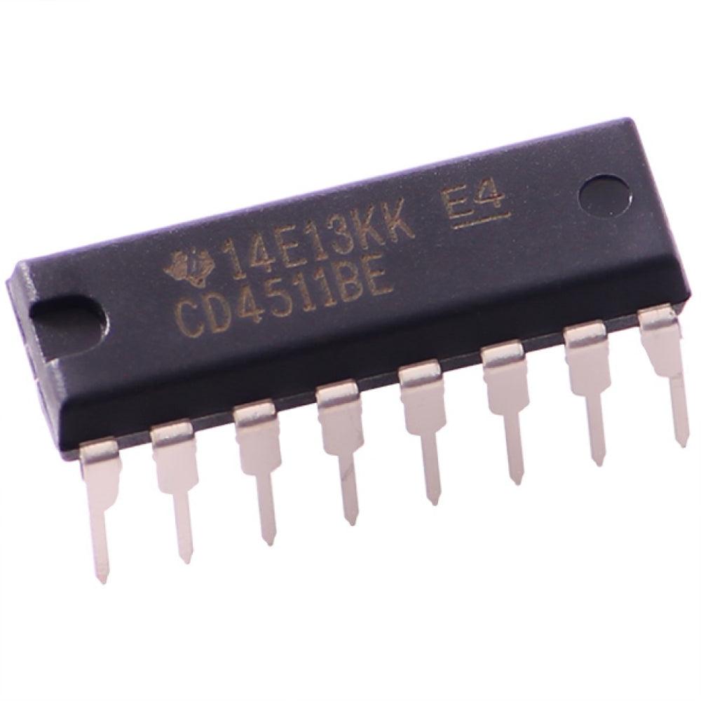 CD4511BD DIP16 HLF BCD TO 7-SEGMENT DECODER DRIVER