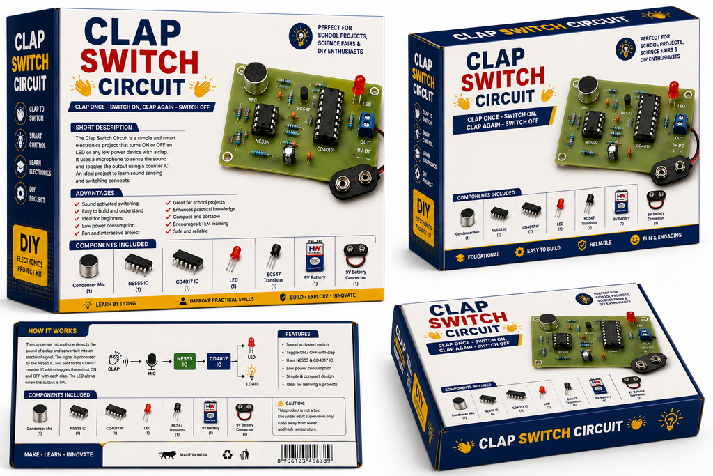 Clap Switch Circuit Kit