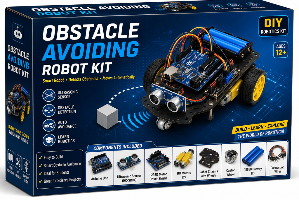 Obstacle Avoiding Robot Kit
