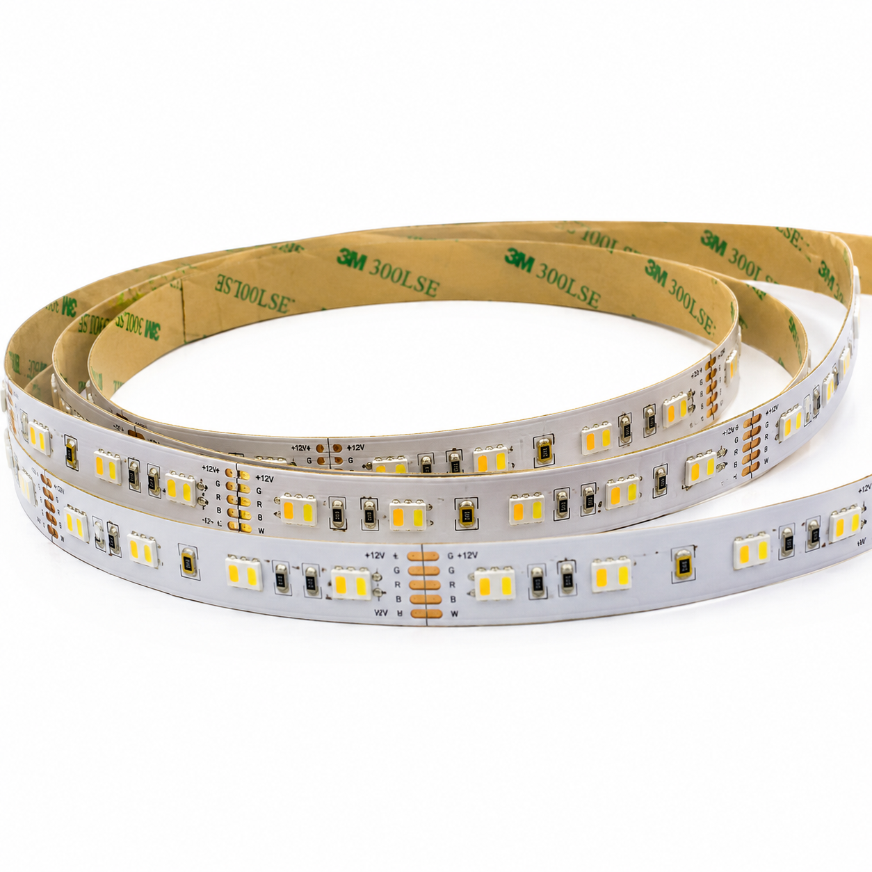 1 ROLL WARM WHITE LED STRIP 12V IP20