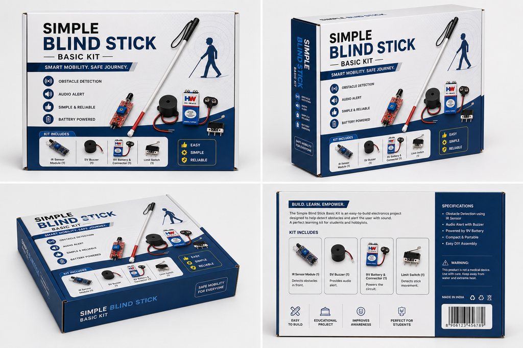 Simple Blind Stick Kit