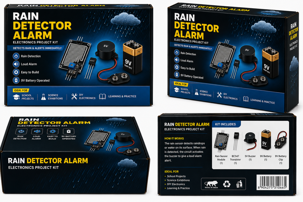 Rain Detector Alarm Kit