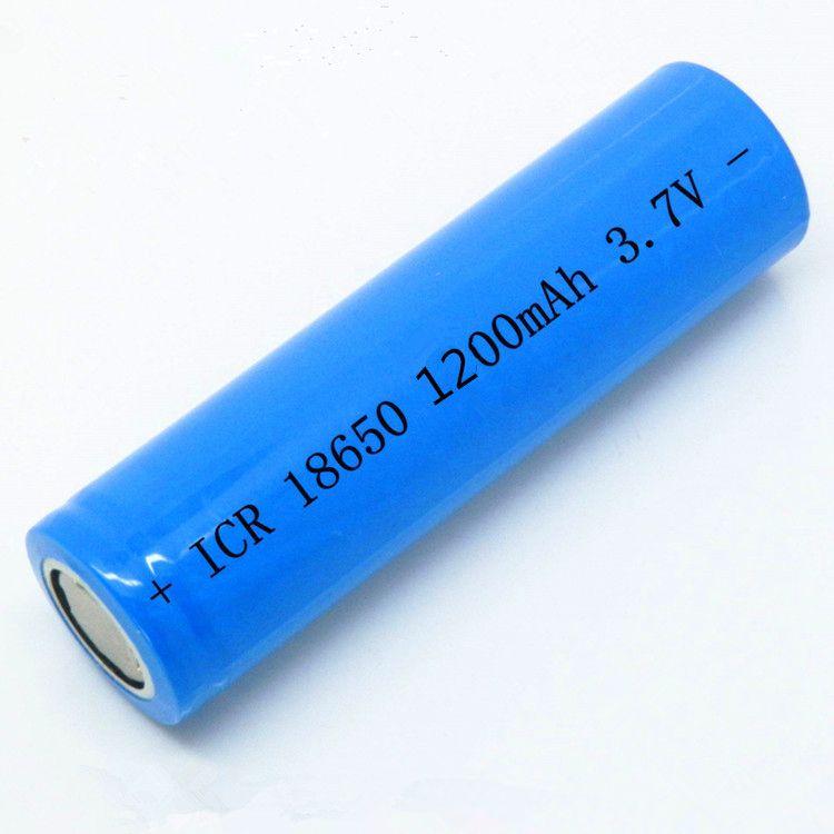 3.7V 1200mAh 18650 Li-ion Battery