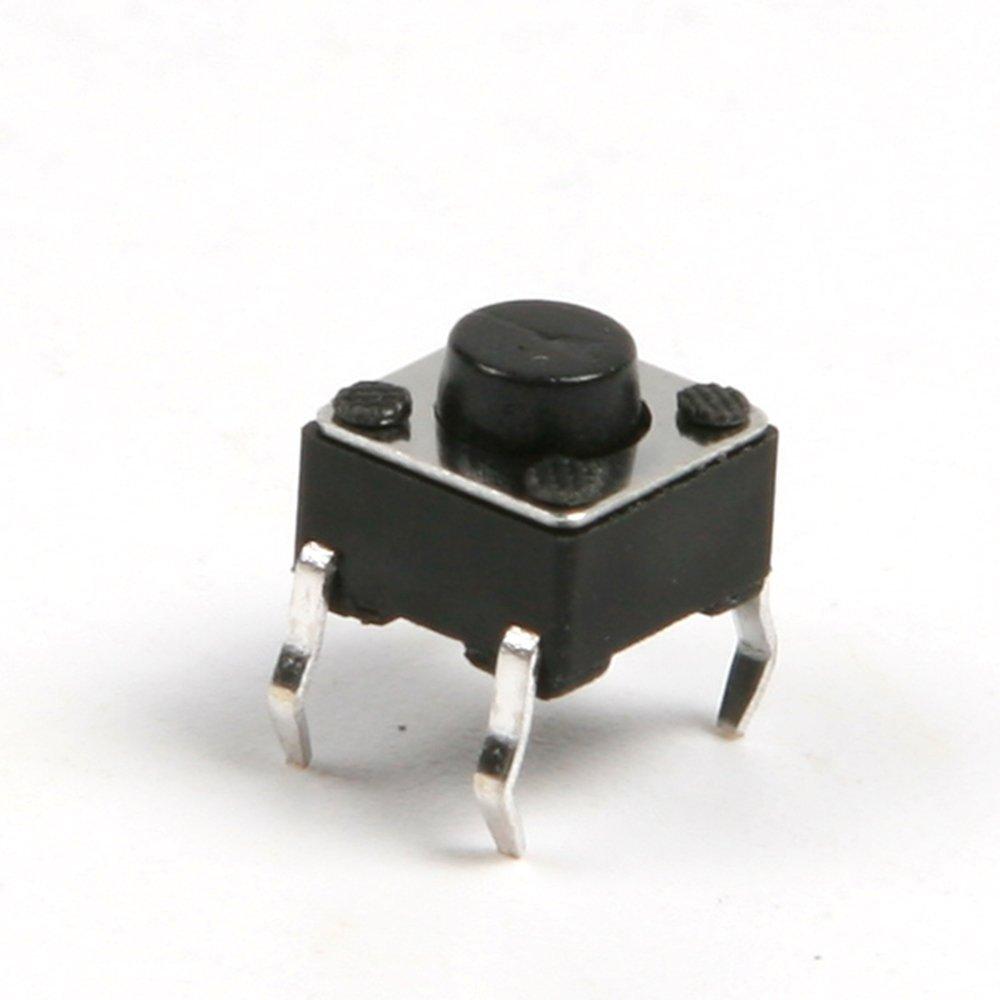 6X6X5mm Micro switch 4 pin Tactile Push Button