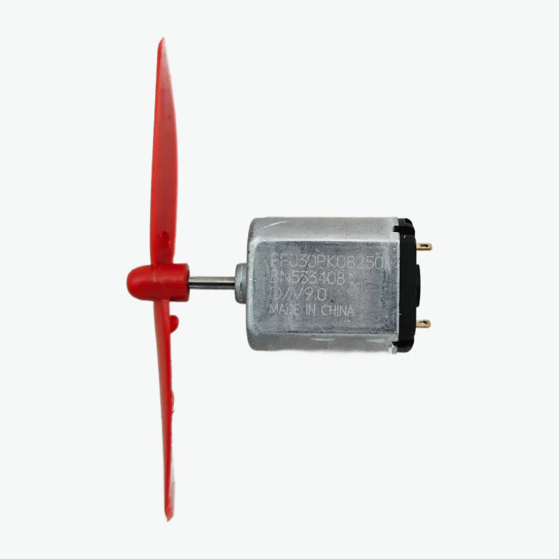 N30 DC Motor with Blade - 3V to 9V High-Speed Mini Fan Motor