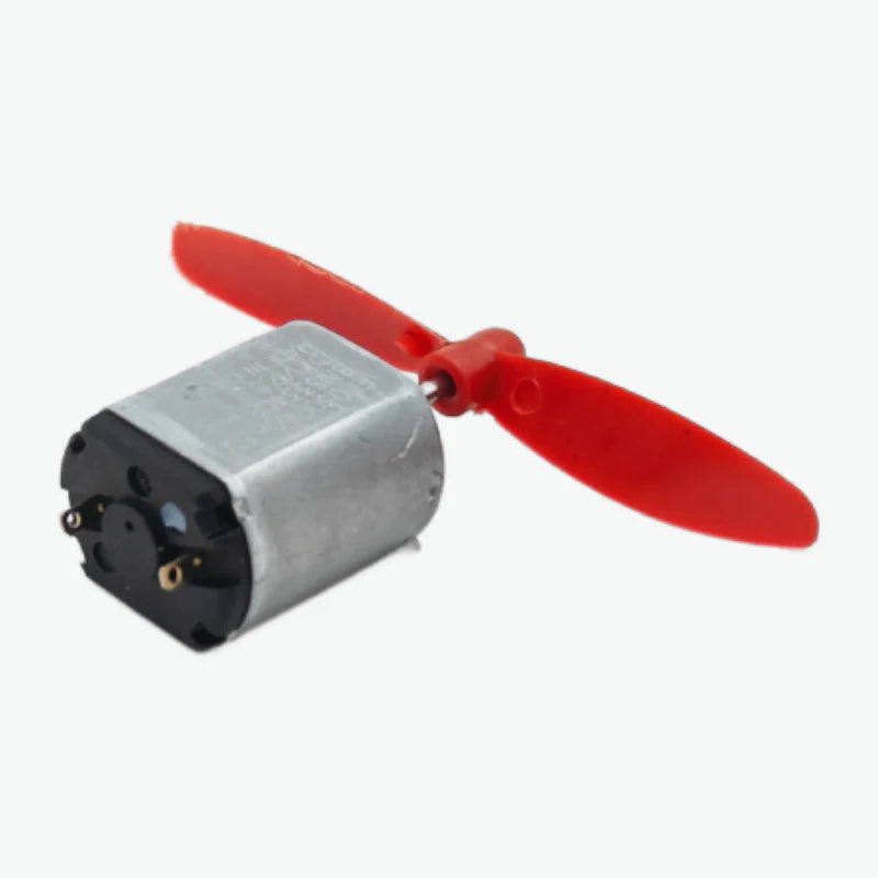 N30 DC Motor with Blade - 3V to 9V High-Speed Mini Fan Motor