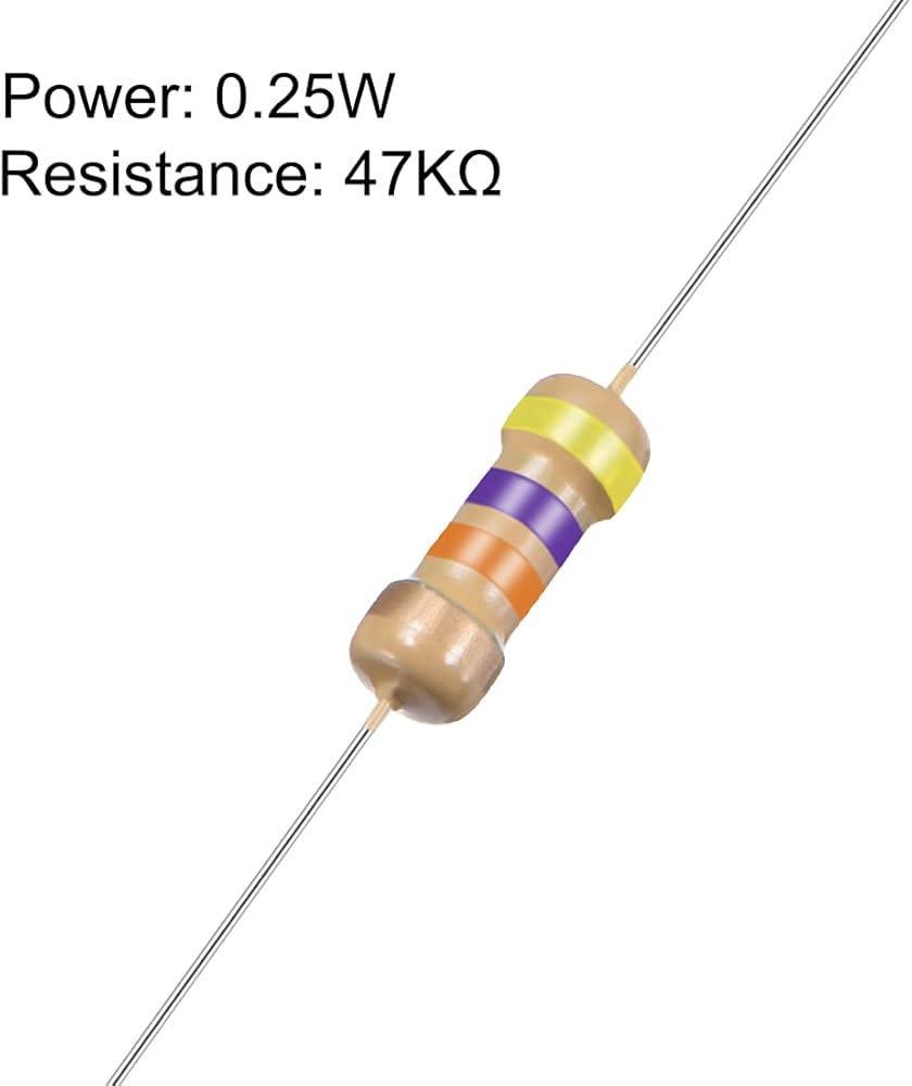 47K 0.25W RESISTOR CFR TOLERANCE 5%