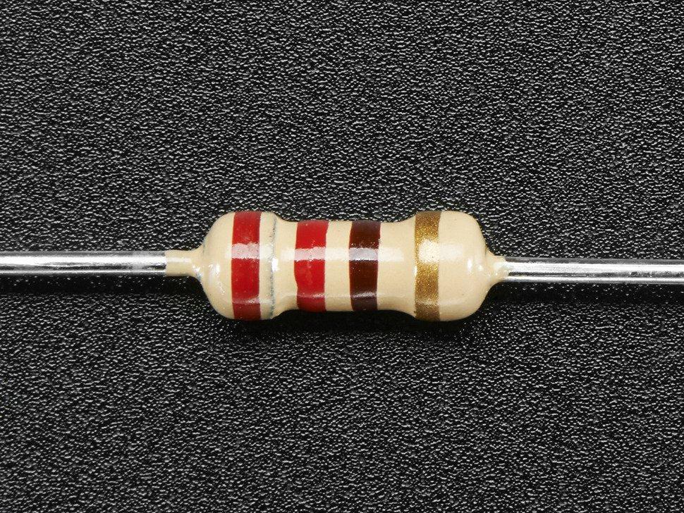 220 OHM 0.25W RESISTOR CFR 5% 220E 220R watts