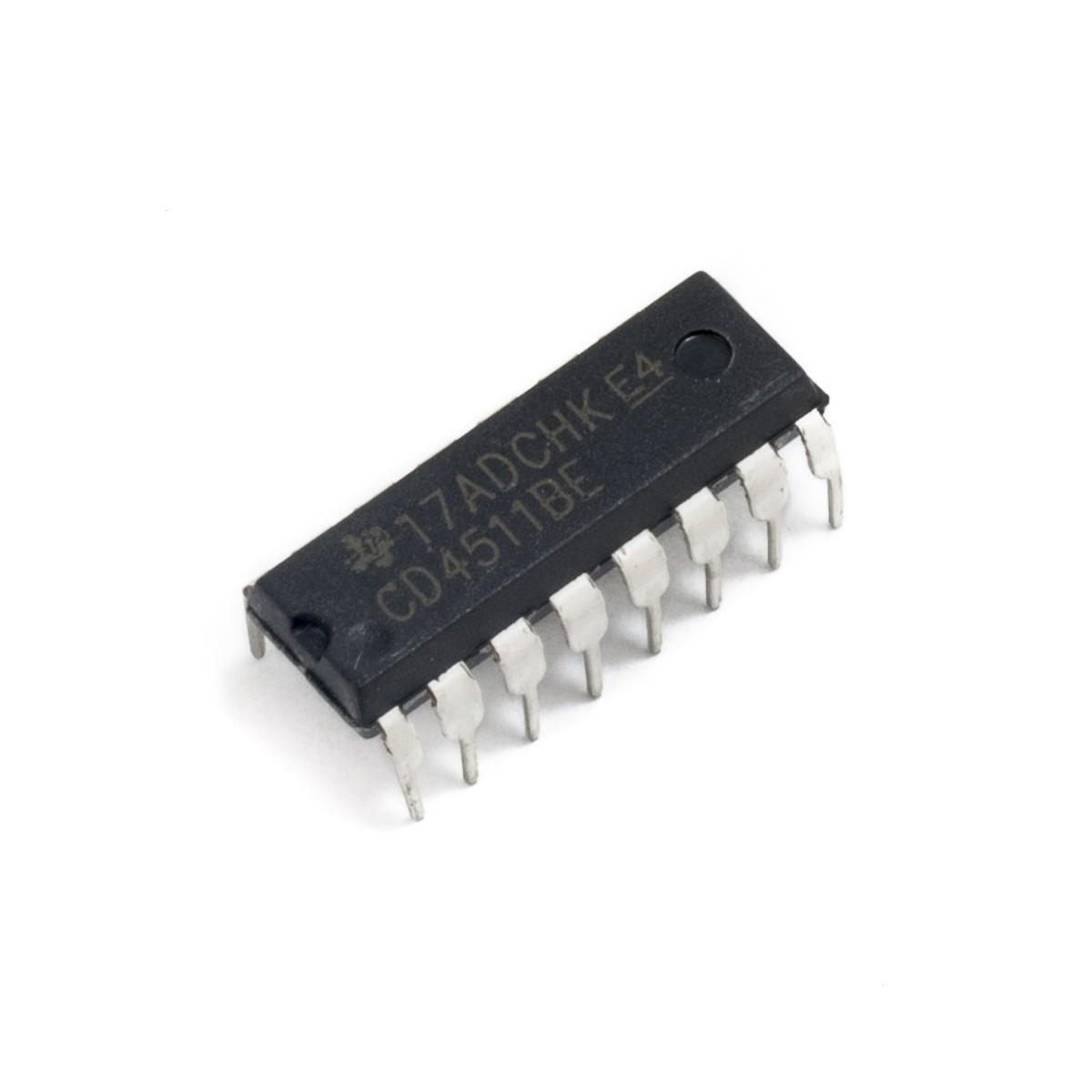 CD4511BD DIP16 HLF BCD TO 7-SEGMENT DECODER DRIVER