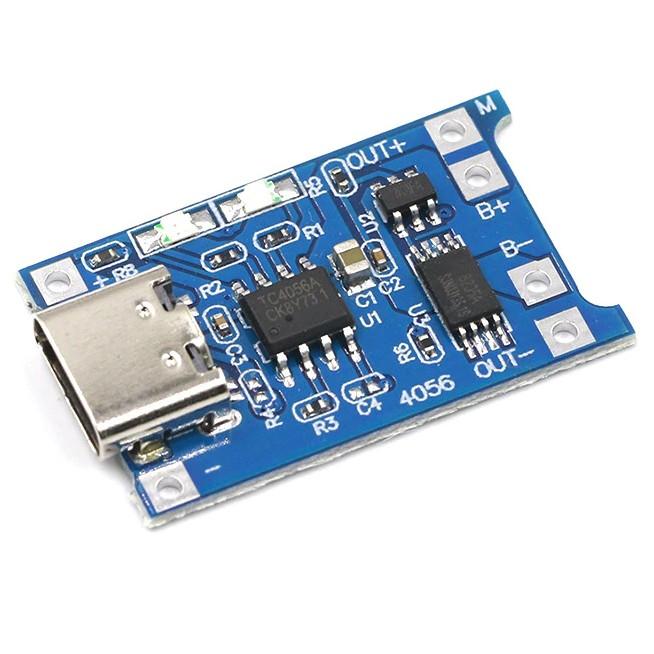 TP4056 1A Li-ion lithium Battery Charging Module Type C With Current Protection