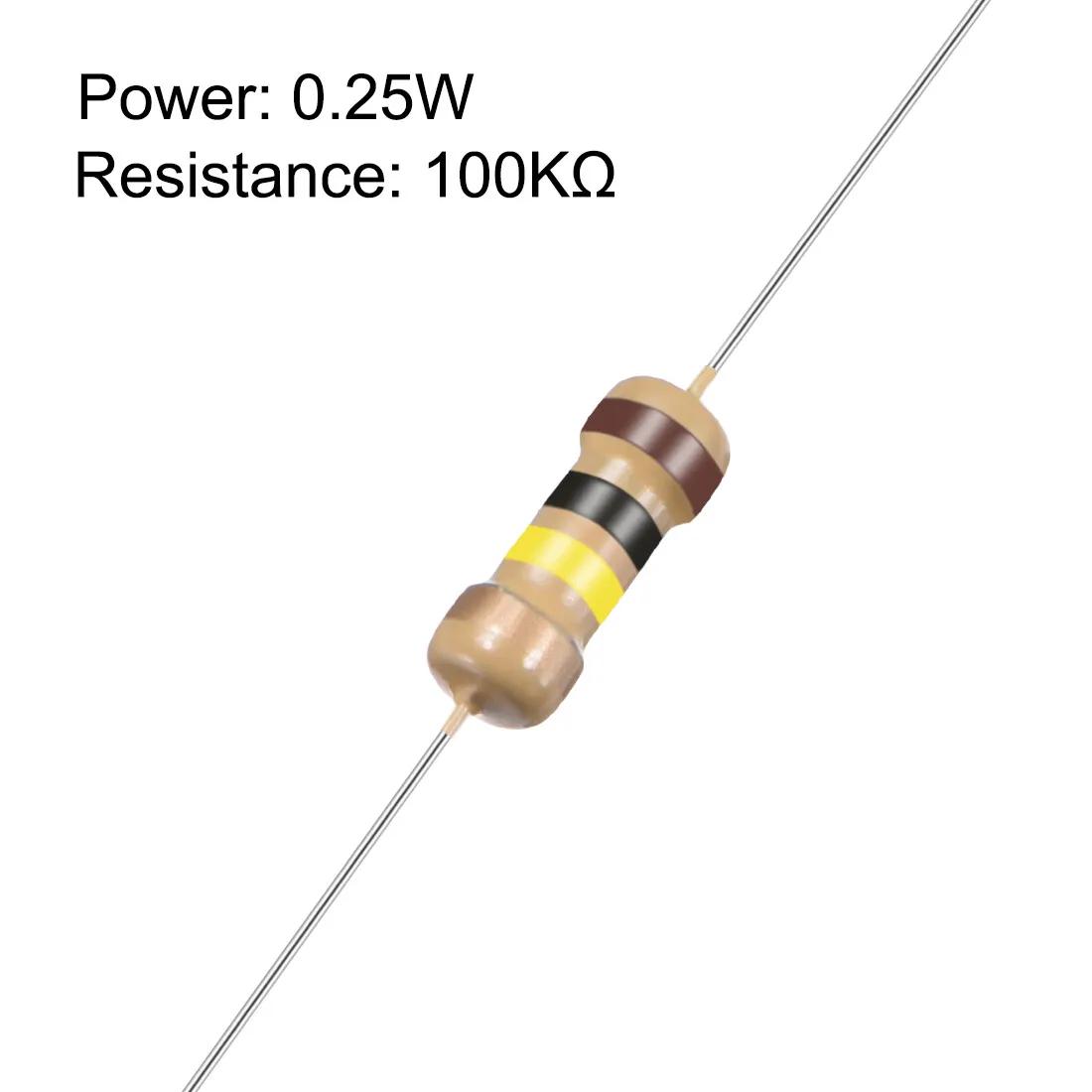 100K 0.25W RESISTOR CFR TOLERANCE 5%