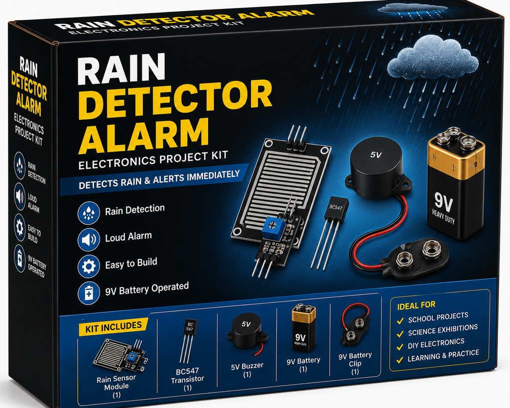 Rain Detector Alarm Kit