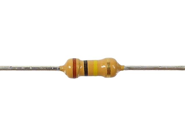 100K 0.25W RESISTOR CFR TOLERANCE 5%