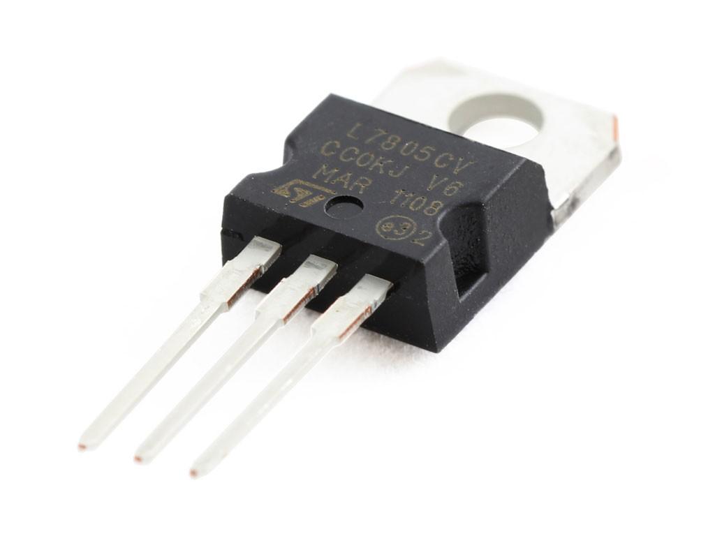 L7805CV-DG ST TO-220 VOLTAGE REGULATOR 5V 1.5A 7805