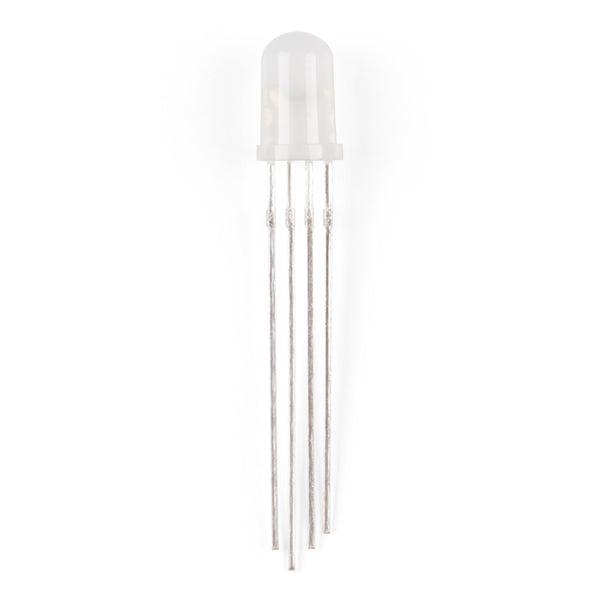 5MM RGB LED ROUND COMMON CATHODE DIFFUSED