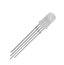 5MM RGB LED ROUND COMMON CATHODE DIFFUSED