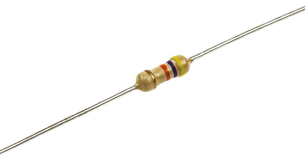 47K 0.25W RESISTOR CFR TOLERANCE 5%