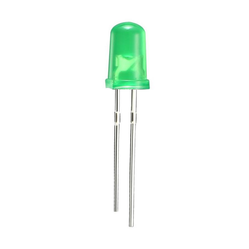 5mm GREEN LED DIFFUSED