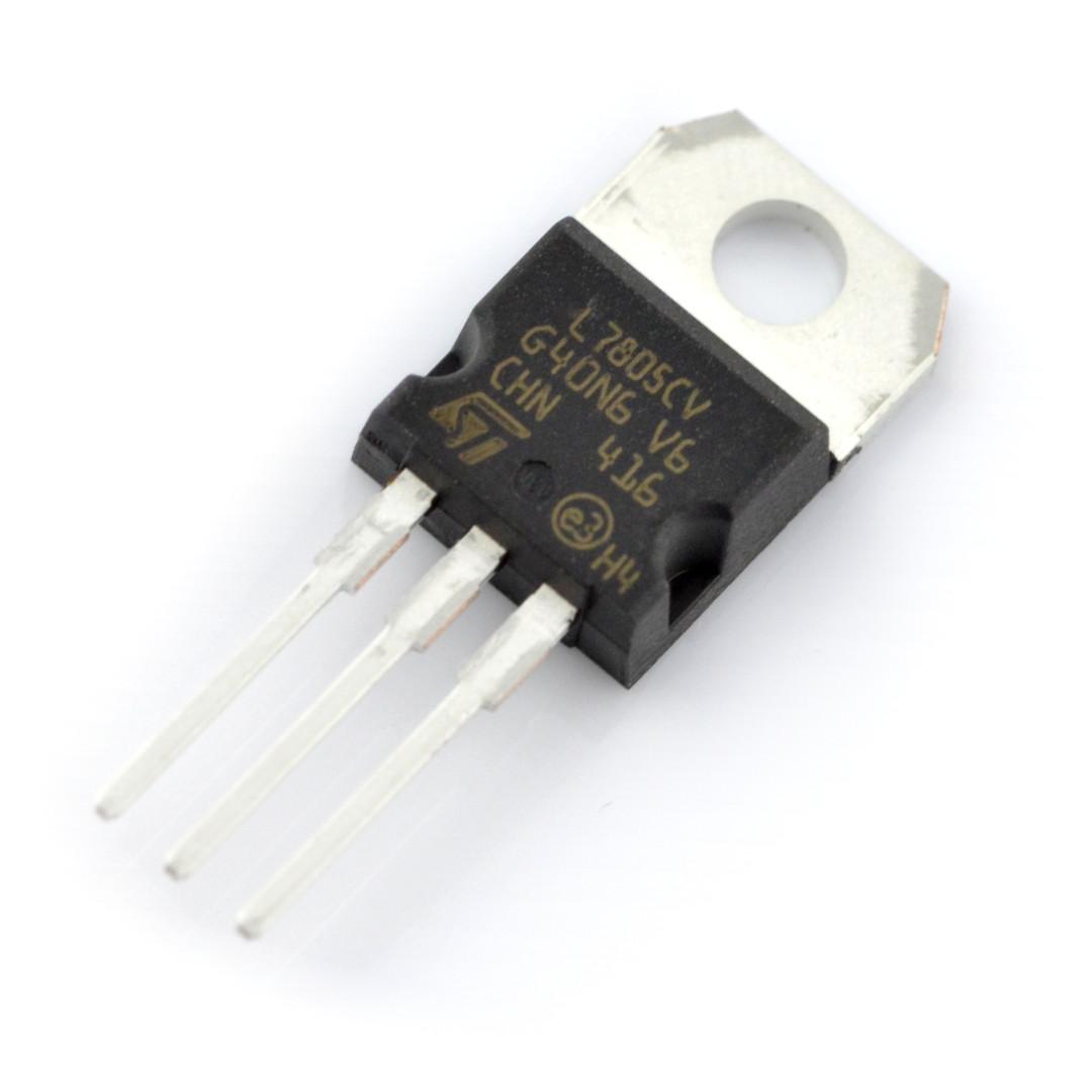 L7805CV-DG ST TO-220 VOLTAGE REGULATOR 5V 1.5A 7805