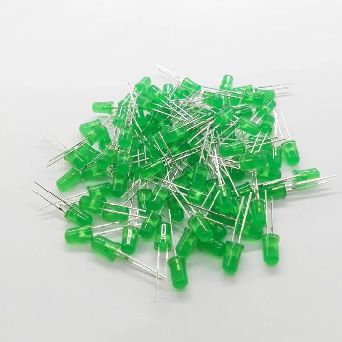 5mm GREEN LED DIFFUSED