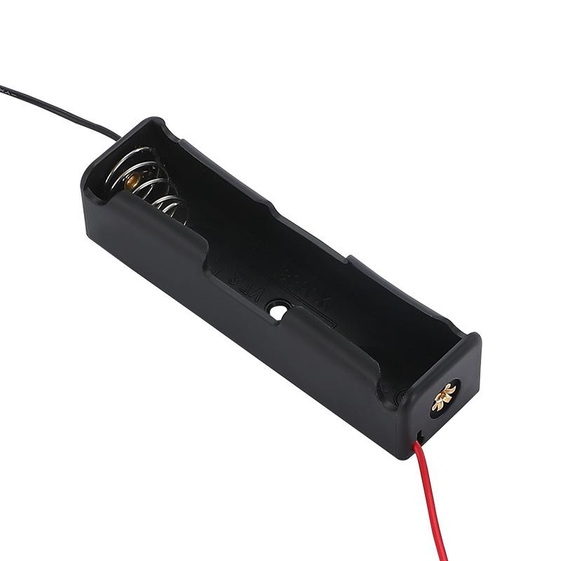 18650 single cell Battery Holder case 3.7 V lithium with Wire