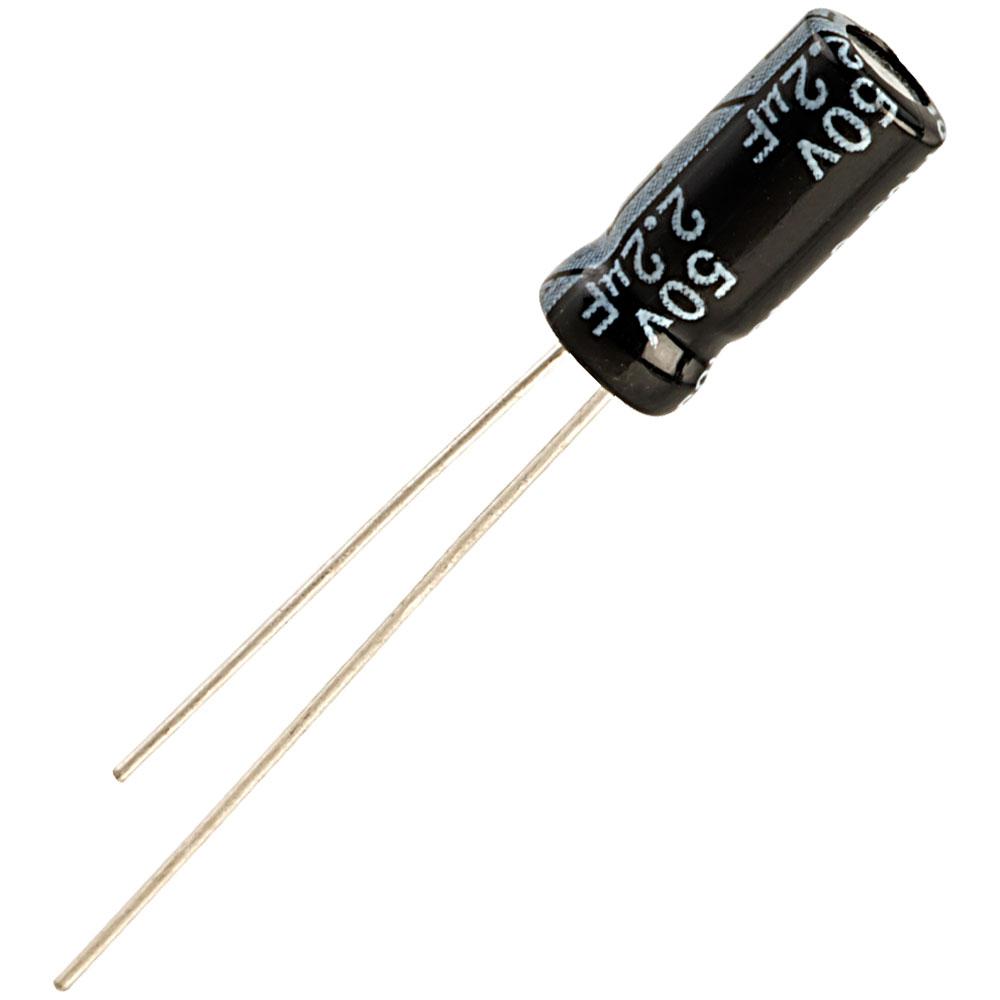 2.2uF 50V  Capacitor  85C 20%